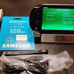 Sony PlayStation PS Vita OLED (PCH-1000) Firmware FW 3.65, 128GB - Ship in 1-DAY